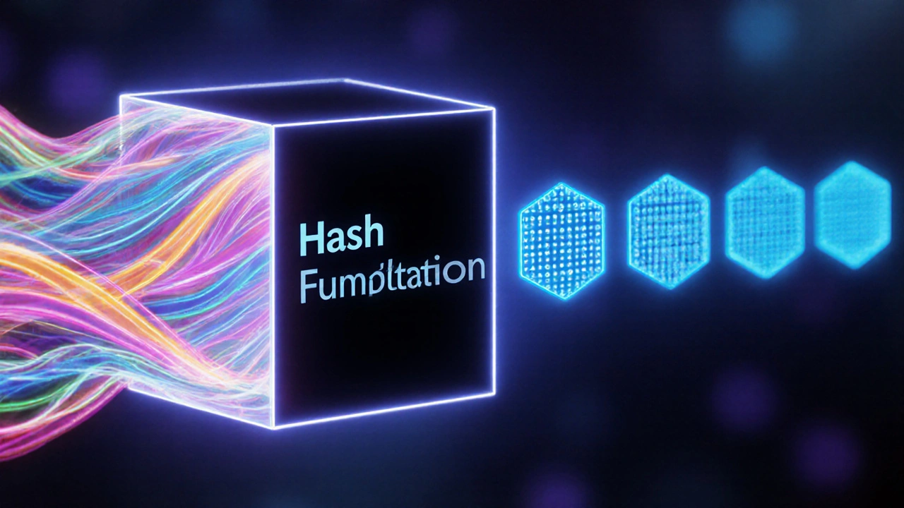 Qué es una función hash en criptografía y cómo funciona